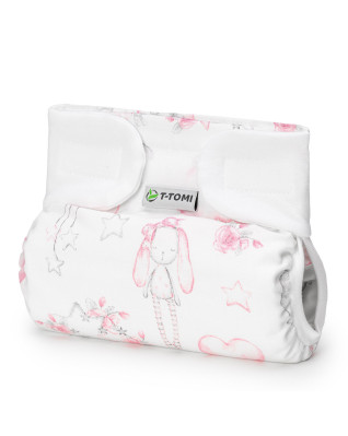 T-TOMI Orthopädisches Spreizhöschen für breites Wickeln - klettverschluss Sweet bunnies (3-6kg) T-TOMI Orthopädisches Spreizhöschen für breites Wickeln - klettverschluss Sweet bunnies (3-6kg)