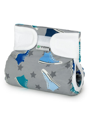 T-TOMI Orthopädisches Spreizhöschen für breites Wickeln - klettverschluss Trainers (5-9kg) T-TOMI Orthopädisches Spreizhöschen für breites Wickeln - klettverschluss Trainers (5-9kg)