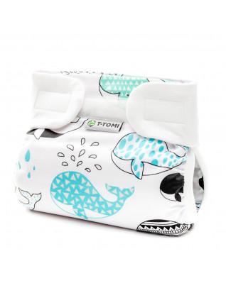 T-TOMI Orthopädisches Spreizhöschen für breites Wickeln - klettverschluss Whales (5-9kg) T-TOMI Orthopädisches Spreizhöschen für breites Wickeln - klettverschluss Whales (5-9kg)