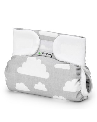 T-TOMI Orthopädisches Spreizhöschen für breites Wickeln - klettverschluss White clouds (5-9kg) T-TOMI Orthopädisches Spreizhöschen für breites Wickeln - klettverschluss White clouds (5-9kg)