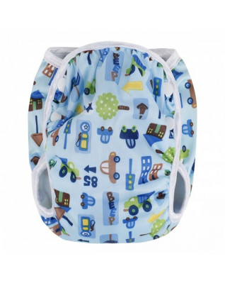T-TOMI Schwimmwindel Blue cars T-TOMI Schwimmwindel Blue cars