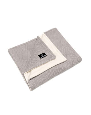 T-TOMI Gestrickte Decke WARM Grey waves