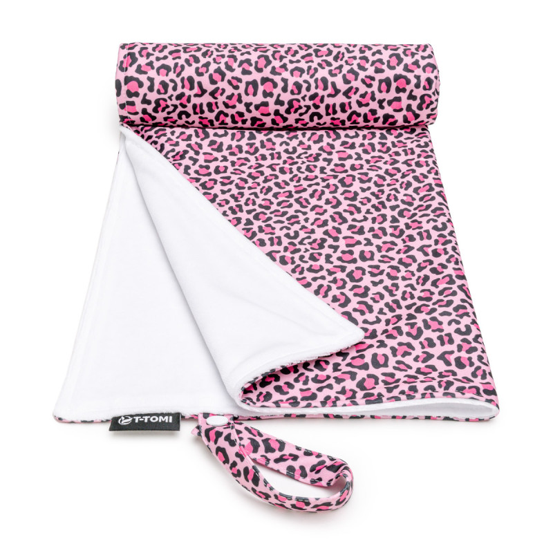 T-TOMI Wickelunterlage Pink gepard