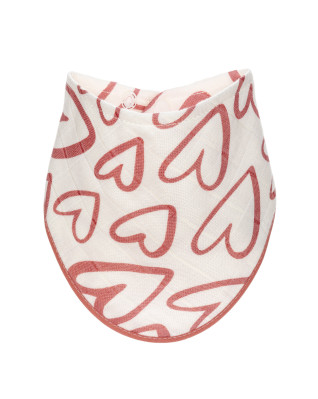 T-TOMI Bambuslätzchen Pink hearts