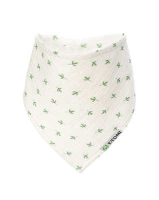 T-TOMI Musselinlätzchen Nature