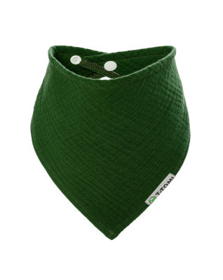 T-TOMI Musselinlätzchen Olive