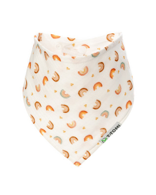 T-TOMI Musselinlätzchen Rainbow