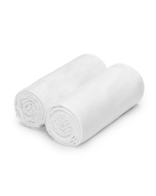 T-TOMI Mulltücher EXCLUSIVE COLLECTIO White + White T-TOMI Mulltücher EXCLUSIVE COLLECTIO White + White