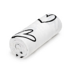 T-TOMI Grosses Baumwollmulltuch Hearts