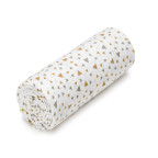 T-TOMI Grosses Baumwollmulltuch Beige triangles 