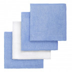 T-TOMI BIO Waschlappen Blue