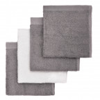 T-TOMI BIO Waschlappen Grey