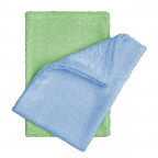 T-TOMI Waschlappen - Handschuhe Blue + Green 